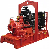 Самовсасывающий насос Godwin Dri-Prime CD160M, ДВИГАТЕЛЬ PERKINS, 1106D-E66TA (129), 106,7 КВТ, 2000 ОБ/МИН