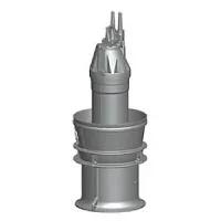 Насос осевой Flygt PL 7105/886 3~ 1050