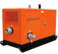 Самовсасывающий насос Godwin Dri-Prime CD140M Hush-Pac, ДВИГАТЕЛЬ PERKINS, 1104D-E44TA, 74,1 КВТ, 2000 ОБ/МИН
