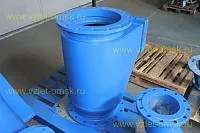 Клапан обратный Иртыш КСВ Ду400 Ру6 для насосной станции
